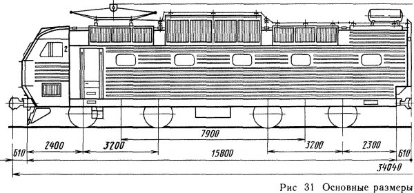 Электровоз чс200 чертеж