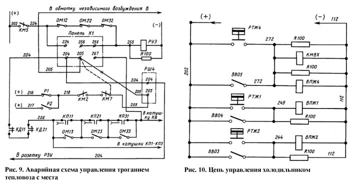 Электрическая схема чмэ3т